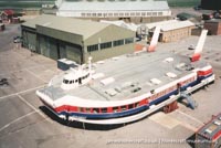 SRN4 Swift (GH-2004) at the Hovercraft Museum